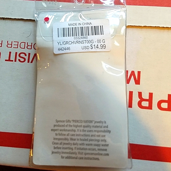 NWT PIERCED NATION MULTICOLOR PATTERN ACRYLIC PLUGS TAPERS 00G 10mm - Picture 4 of 4